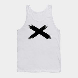 X (black) Tank Top